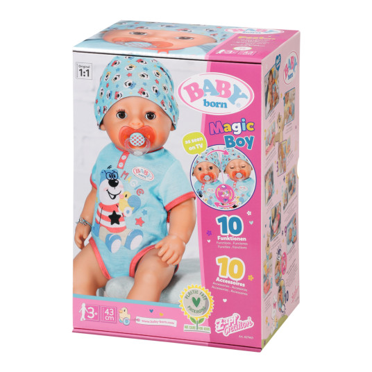 BABY BORN Poikanukke, 43 cm