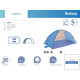 Bestway beach tent screen UPF 80 2 people 68105