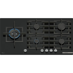 Bosch Serie 6 PPM9A6I40 keittotaso Musta Sisäänrakennettu 90 cm kaasu 5 vyöhykettä (vyöhykkeet)