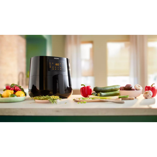 Philips Airfryer XL | HD9270/96 | Teho 2000 W | Tilavuus 6,2 L | Musta