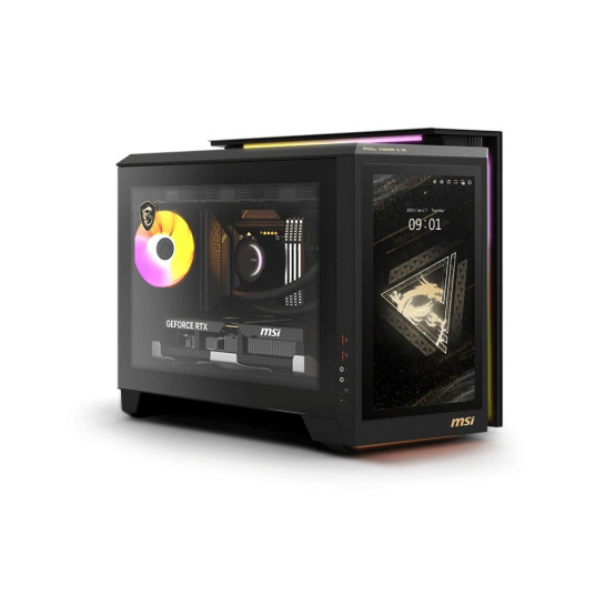 MSI MEG Vision X AI 2NVV7-004EU Ultra 7 265K 32GB DDR5 SSD2TB GeForce RTX 5080 16GB VENTUS 3X BE200 WiFi 7+BT Win11 Musta