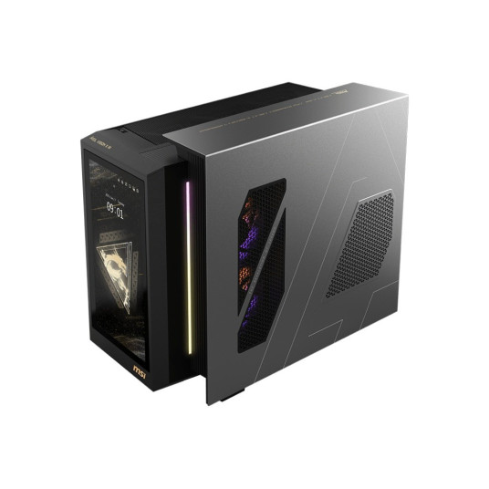 MSI MEG Vision X AI 2NVV7-004EU Ultra 7 265K 32GB DDR5 SSD2TB GeForce RTX 5080 16GB VENTUS 3X BE200 WiFi 7+BT Win11 Musta