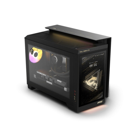 MSI MEG Vision X AI 2NVV7-004EU Ultra 7 265K 32GB DDR5 SSD2TB GeForce RTX 5080 16GB VENTUS 3X BE200 WiFi 7+BT Win11 Musta