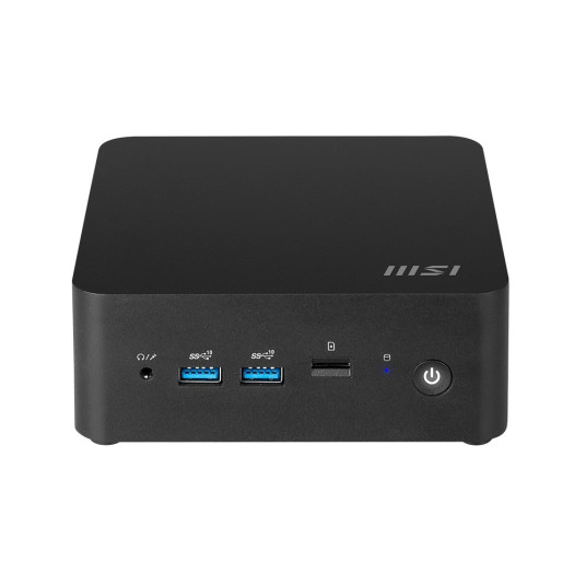 MSI Cubi NUC 13MQ-062PL i5-1345U 16GB SSD512GB Intel Iris Xe Graphics AX211 WiFi 6E Windows 11 Pro musta