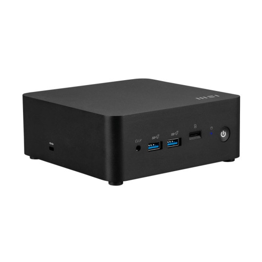 MSI Cubi NUC 13MQ-062PL i5-1345U 16GB SSD512GB Intel Iris Xe Graphics AX211 WiFi 6E Windows 11 Pro musta