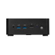 MSI Cubi NUC 13MQ-062PL i5-1345U 16GB SSD512GB Intel Iris Xe Graphics AX211 WiFi 6E Windows 11 Pro musta