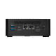 MSI Cubi NUC 13MQ-062PL i5-1345U 16GB SSD512GB Intel Iris Xe Graphics AX211 WiFi 6E Windows 11 Pro musta