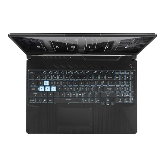 ASUS TUF Gaming A15 FA506NC-HN002W AMD Ryzen™ 5 7535HS kannettava tietokone 39,6 cm (15,6") Full HD 8 GB DDR5-SDRAM 512 GB SSD NVIDIA GeForce RTX 3050 Wi-Fi 6 (802.11ax) Windows 11 Home Musta