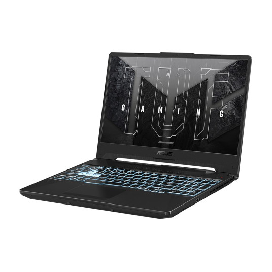 ASUS TUF Gaming A15 FA506NC-HN002W AMD Ryzen™ 5 7535HS kannettava tietokone 39,6 cm (15,6") Full HD 8 GB DDR5-SDRAM 512 GB SSD NVIDIA GeForce RTX 3050 Wi-Fi 6 (802.11ax) Windows 11 Home Musta