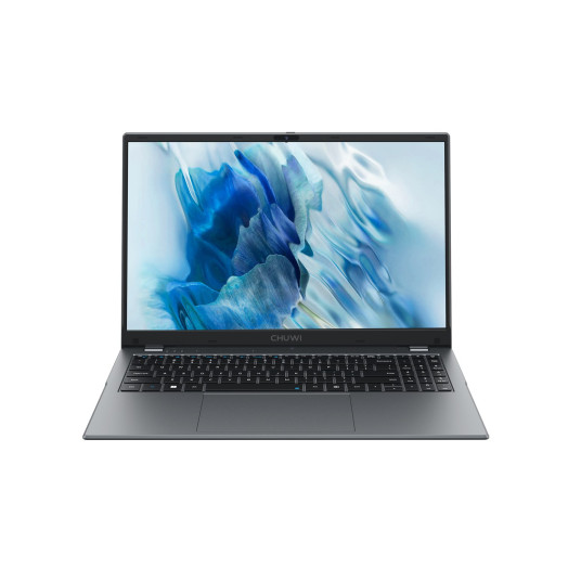 Kannettava tietokone Chuwi GemiBook-Plus-K2 N150/15.6" FHD (1920x1080) AntiGlare/16GB/SSD 512GB/BT/LAN/Win 11 Harmaa