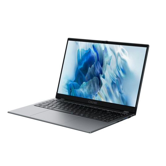 Kannettava tietokone Chuwi GemiBook-Plus-K2 N150/15.6" FHD (1920x1080) AntiGlare/16GB/SSD 512GB/BT/LAN/Win 11 Harmaa