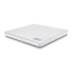 Hitachi-LG ohut kannettava DVD-kirjoitin optinen levyasema DVD±RW Valkoinen