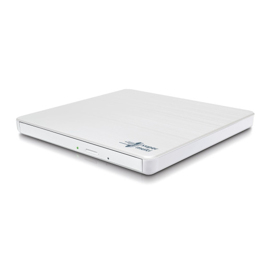 Hitachi-LG ohut kannettava DVD-kirjoitin optinen levyasema DVD±RW Valkoinen