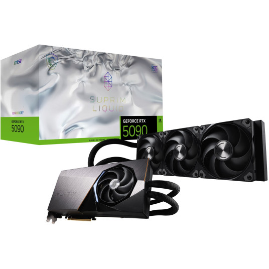 MSI GeForce RTX 5090 32G SUPRIM LIQUID S -näytönohjain MSI GeForce RTX 5090 32G SUPRIM LIQUID S -näytönohjain