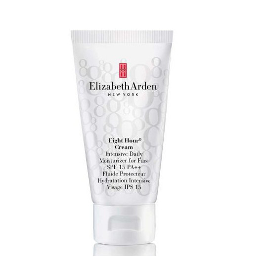 Elizabeth Arden - Kosteuttava voide SPF 15 Eight Hour Cream (Intensive Daily Moisturizer for Face SPF 15 PA++) 50 ml