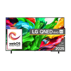 Televisio LG 86QNED85A3C 4K QLED MiniLED 86" Smart