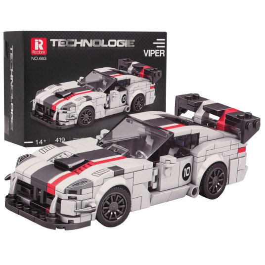 Reobrix Sports Car Brick Set 419pcs