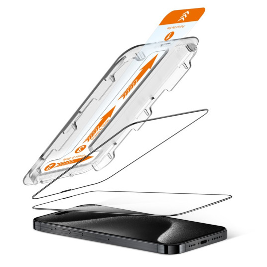 Karkaistu lasi iPhone 15 Pro (2 kpl) EasyS