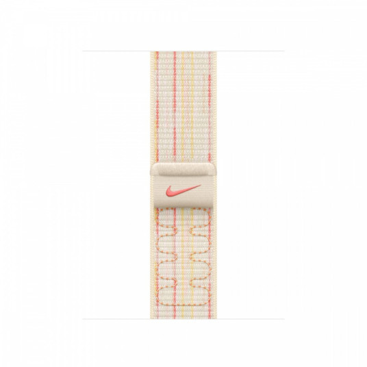 40 mm Starlight/Pink Nike Sport Loop -lenkki