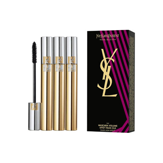 Yves Saint Laurent - Volume Effect False Lashes Kolmen ripsivärin setti, jossa on kolme ripsiväriä