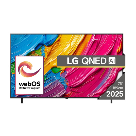 Televisio LG 75QNED80A3A QNED 75" Smart