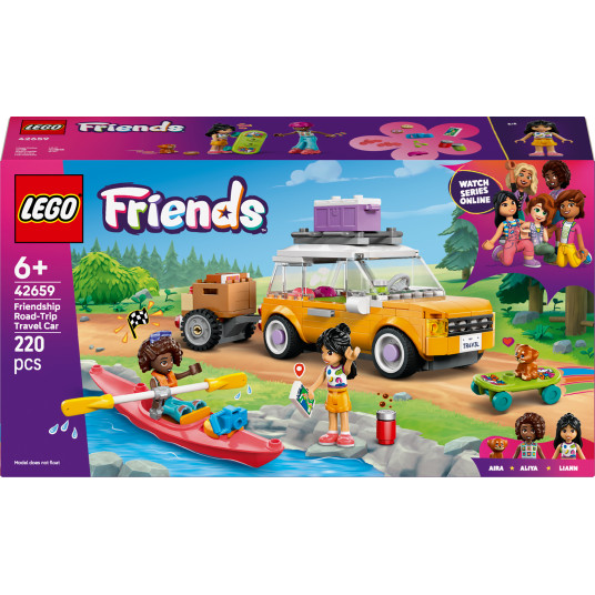 LEGO® 42659 Friends Ystävysten hyvin varusteltu matka-auto