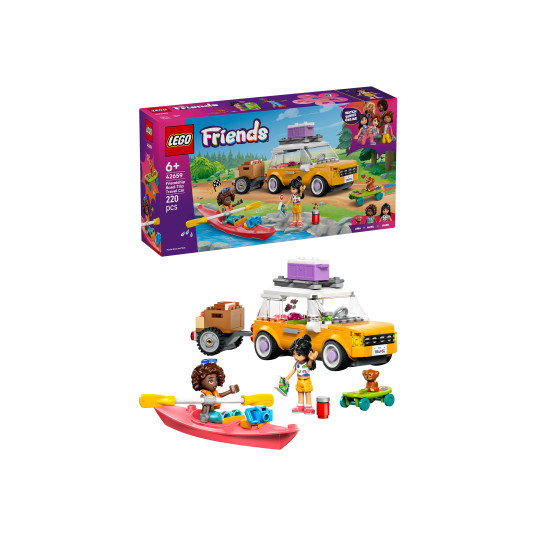 LEGO® 42659 Friends Ystävysten hyvin varusteltu matka-auto