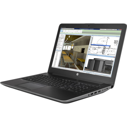 HP Zbook 15 G4;Intel® Core™ i7-7700HQ (4C/8T, 8MB, 2.8 - 3.8 GHz)|8GB RAM DDR4|256GB SSD|15.6" FHD IPS AG| NVIDIA® Quadro® M1200 (4GB)|Intel® Dual Band Wireless-AC 8265 + BT 4.2| Win 11 PRO | Atnaujintas/Renew