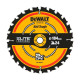 DEWALT PIŁA TARCZOWA DO ZAGŁĘBIARKI 184mm x 16mm 24z