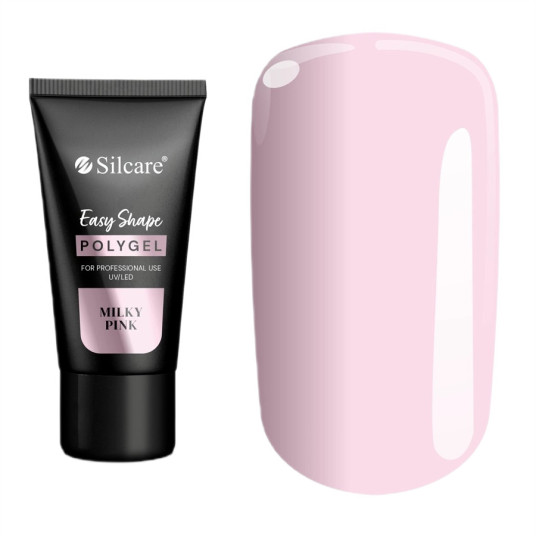 SILCARE_Easy Shape Polygel Akryyligeeli Milky Pink 30g