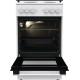 Gorenje Cooker | GE5A21WH | Hob type Electric | Oven type Electric | White | Width 50 cm | Grilling | Depth 59.4 cm | 68 L