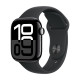 "APPLE Watch Series 10 GPS 42mm Jet Black Aluminium Case with Black Sport Band - S/M"