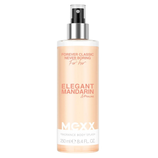MEXX Forever Classic Never Boring For Her Elegant Mandarine&amp;Praline BODY MIST 250ml