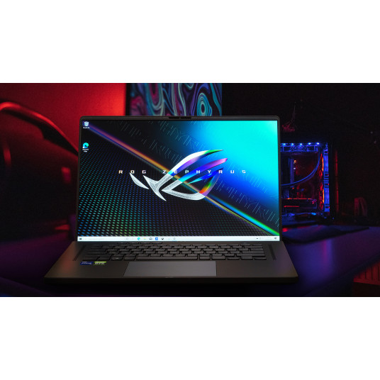 Asus ROG Zephyrus M16 (2021) 16" Asus ROG Zephyrus M16 (2021) 16" |Intel Core i7-11800H (8C/16T, 2,3 - 4,6 GHz, 24 Mt)| 8 Gt DDR4| 256 Gt SSD| 16", QHD+, 16:10, (2560 x 1600, WQXGA), IPS, AG, 165 Hz, | NVIDIA GeForce RTX 3060 6 Gt | Wi-Fi 6 + BT 5.3| Wind