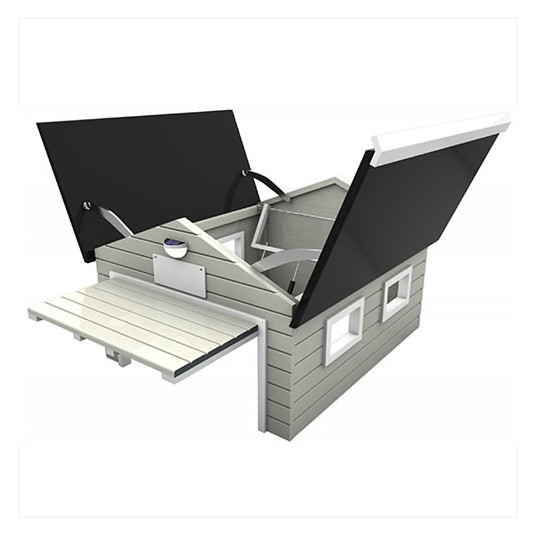 Suojus nurmikon robottiasemalle - My Robot Home Plus