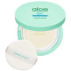 " Holika Holika Aloe Soothing Essence Mild Sun Cushion SPF 50+ - Aurinkosuojavoide kasvoille sienessä, 25,0 g
