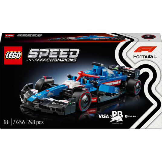 LEGO® 77246 SPEED CHAMPIONS F1® Race Car Visa Cash App RB VCARB 01