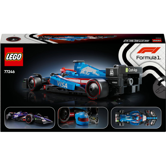 LEGO® 77246 SPEED CHAMPIONS F1® Race Car Visa Cash App RB VCARB 01