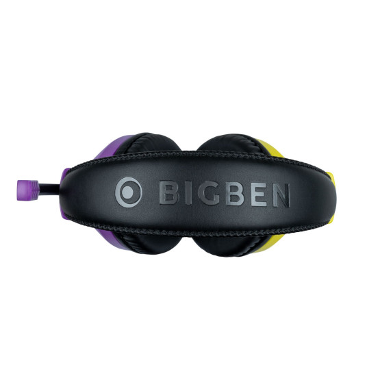 Kuulokkeet BigBen Interactive Stereo Gaming Headset Purple/Yellow
