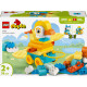 LEGO® 10448 DUPLO® Kaupunki: Eläimiä pyörien päällä – 3in1-setti