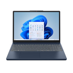Lenovo Ideapad Slim 3-15 - Core i5-13420H | 15.3"-WUXGA | 16GB | 512GB | Valaistu näppäimistö | ilman käyttöjärjestelmää | sininen | sininen