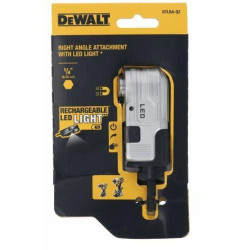 DEWALT HEX angle attachment with LED lighting