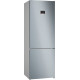 Bosch Serie 4 KGN497LDF jääkaappi-pakastin pakastin, vapaasti seisova 440 L D Ruostumaton teräs