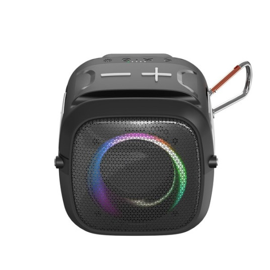 C-TECH Impressio Qubis mini kannettava monokaiutin musta 5 W