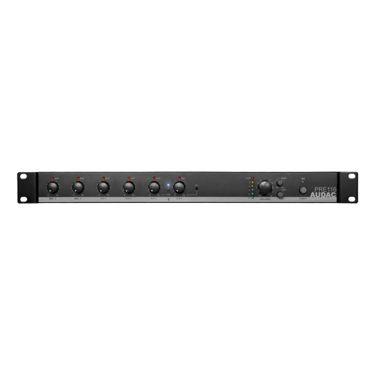 AUDAC PRE116 Bluetooth-audiovahvistin aloittelevalle tasolle