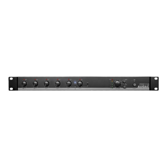 AUDAC PRE116 Bluetooth-audiovahvistin aloittelevalle tasolle