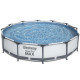 Bestway 56416 Pool Steel Pro MAX allassetti pyöreä, 366x76 cm, 366x76 cm.