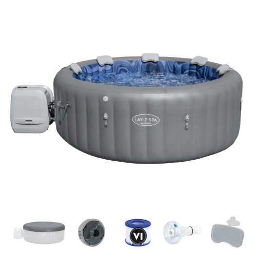 Bestway Lay-Z-Spa Santorini 7 SMART HydroJet PRO poreallas