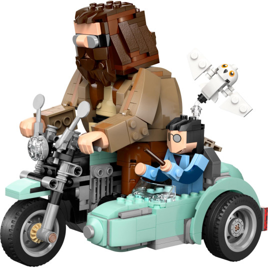 LEGO® 76443 Harry Potter TM Hagridin ja Harryn moottoripyörämatka
