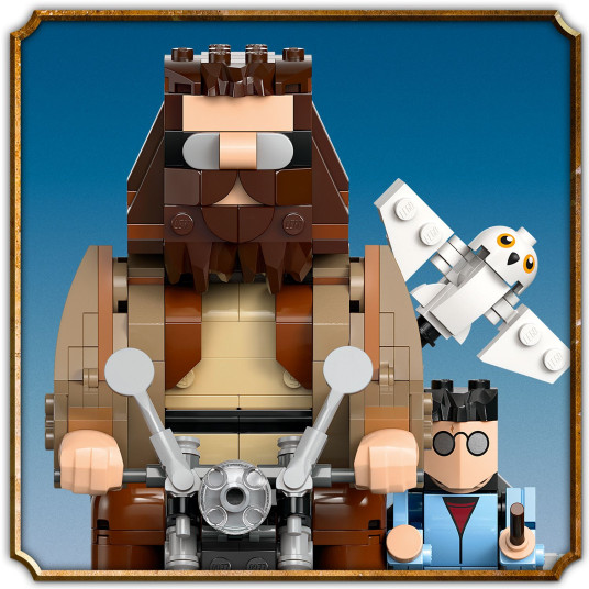 LEGO® 76443 Harry Potter TM Hagridin ja Harryn moottoripyörämatka